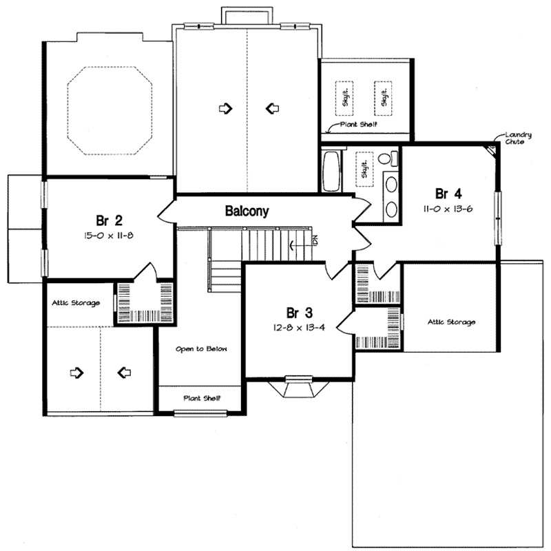 Epernay Traditional Home Plan 038D-0539 - Search House Plans and More