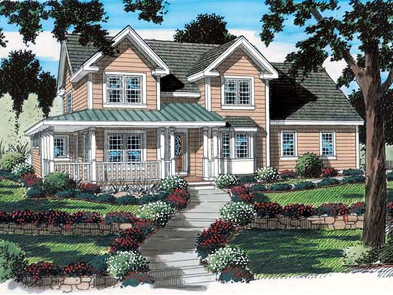 Stanislaus Farmhouse Plan 038D-0560 | House Plans and More