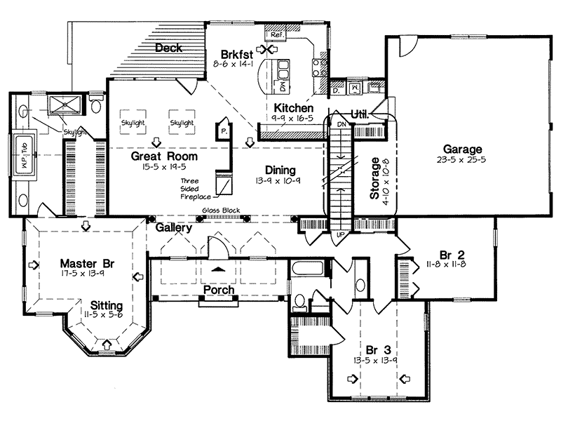 Bailey Manor Country French Plan 038D-0574 - Search House Plans and More