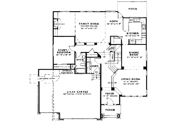 Bixby Modern Home Plan 038D0736 House Plans and More