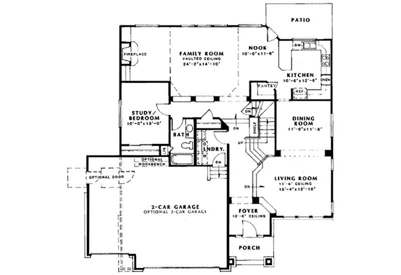 Bixby Modern Home Plan 038D0736 House Plans and More