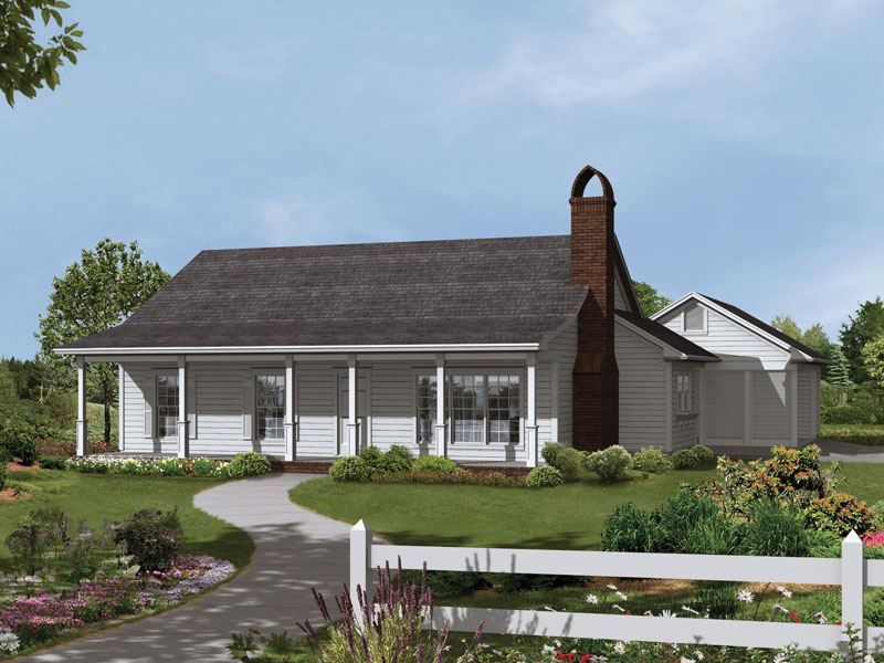 Cambria Country ranch Home Plan 039D-0002 - Search House Plans and More