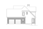 Southern House Plan Right Elevation - Genmore Southern Colonial Home 040D-0007 - Search House Plans and More