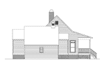 Ranch House Plan Left Elevation - Forestville Country Home 040D-0015 - Search House Plans and More