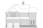 Farmhouse Plan Left Elevation - Chadwick Forest Southern Home 040D-0016 - Search House Plans and More