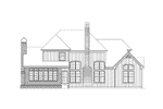 Country French House Plan Rear Elevation - Forestview Country Home 040D-0021 - Search House Plans and More