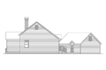 Country House Plan Right Elevation - Westrose Country Ranch Home 040D-0026 - Shop House Plans and More