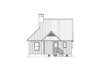 Bungalow House Plan Rear Elevation - Haverhill Cottage Home 040D-0028 - Search House Plans and More