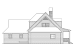 Country House Plan Left Elevation - Grayson Country Home 040D-0033 - Search House Plans and More