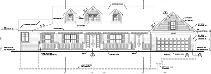 Crosby Country Home Plan 046D-0106 - Search House Plans and More