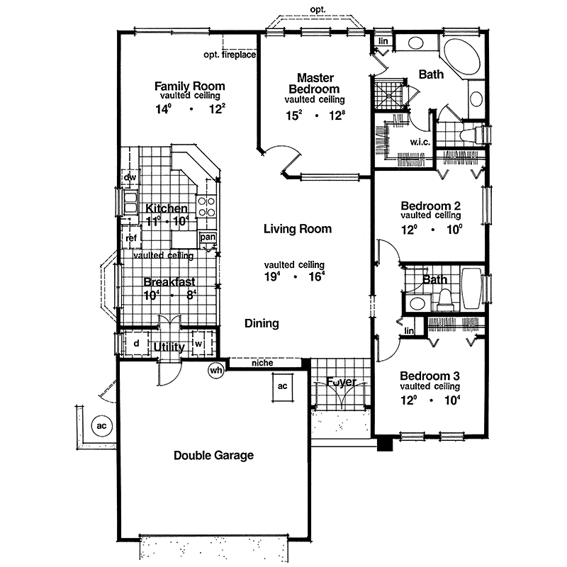 Mabry Sunbelt Stucco Home Plan 047d-0009 - Shop House Plans And More