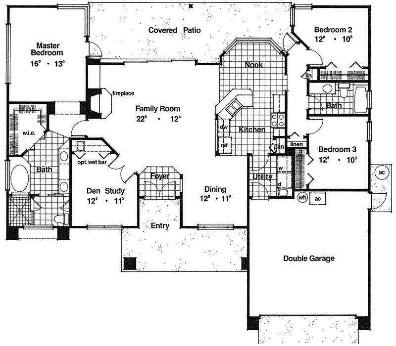 Pinellas Ranch Home Plan 047D-0029 | House Plans and More