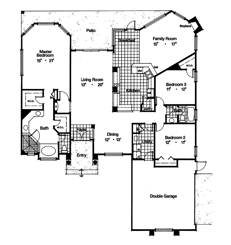 Lido Key Spanish Sunbelt Home Plan 047d-0042 - Shop House Plans And More