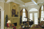 Italian House Plan Living Room Photo 02 - Juliana Luxury Home 047D-0056 - Search House Plans and More