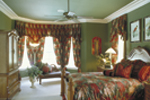 Santa Fe House Plans - Master Bedroom
