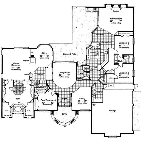 Berkley Spanish Home Plan 047D-0059 | House Plans and More