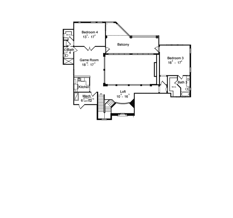 Pipkin Southwestern Home Plan 047D-0072 - Shop House Plans and More