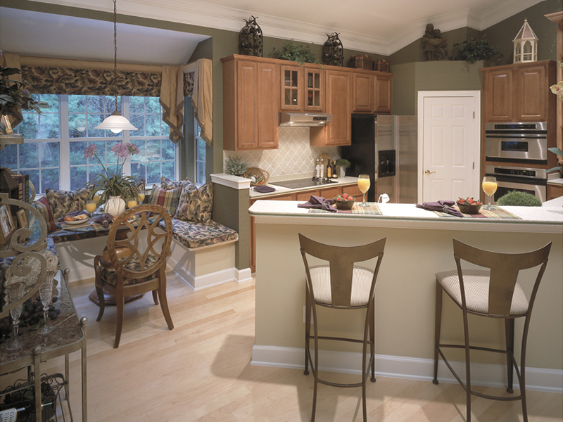 Modern House Plan Kitchen Photo 01 - Dorsey Park European Home 047D-0083 - Search House Plans and More