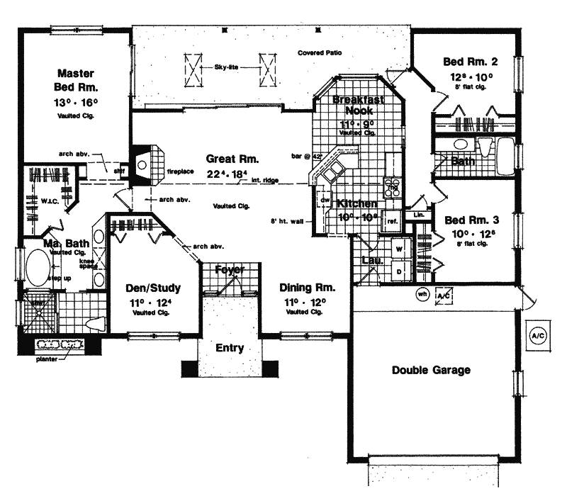 Aventura Ranch Home Plan 047D-0109 - Search House Plans and More