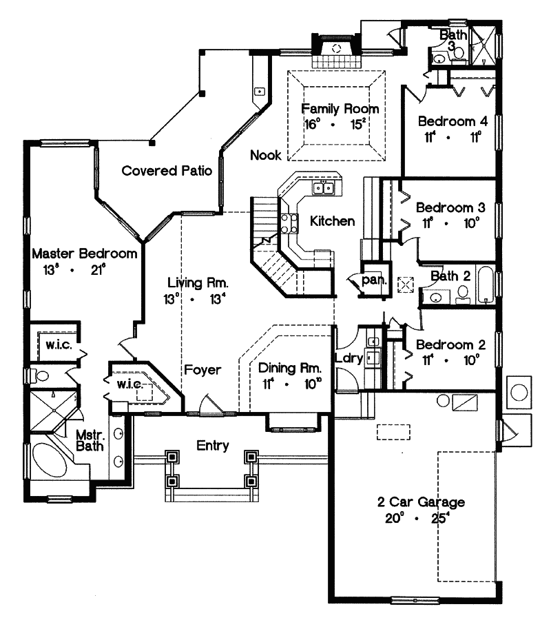 Bakers Mill Neoclassical Home Plan 047D-0121 - Search House Plans and More