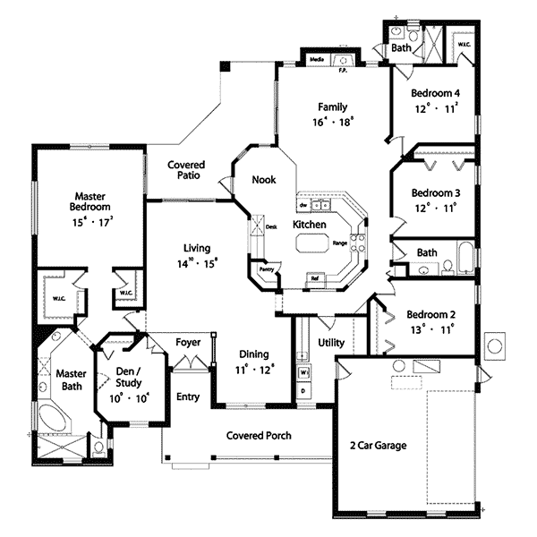 Sampson Rustic Country Home Plan 047D-0154 | House Plans ...