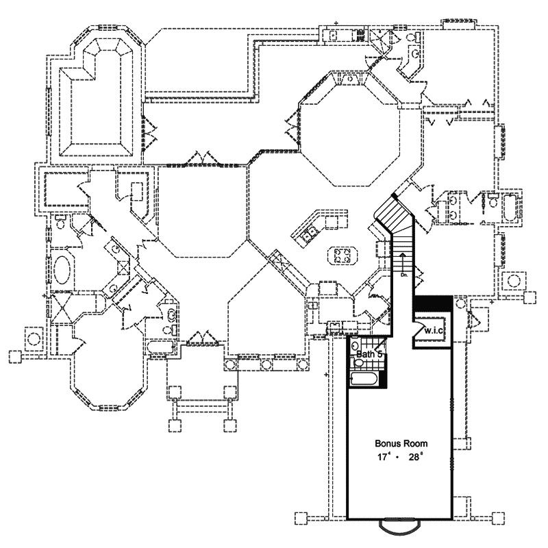 Tropical Gulf Southwestern Home Plan 047D-0200 - Shop House Plans and More