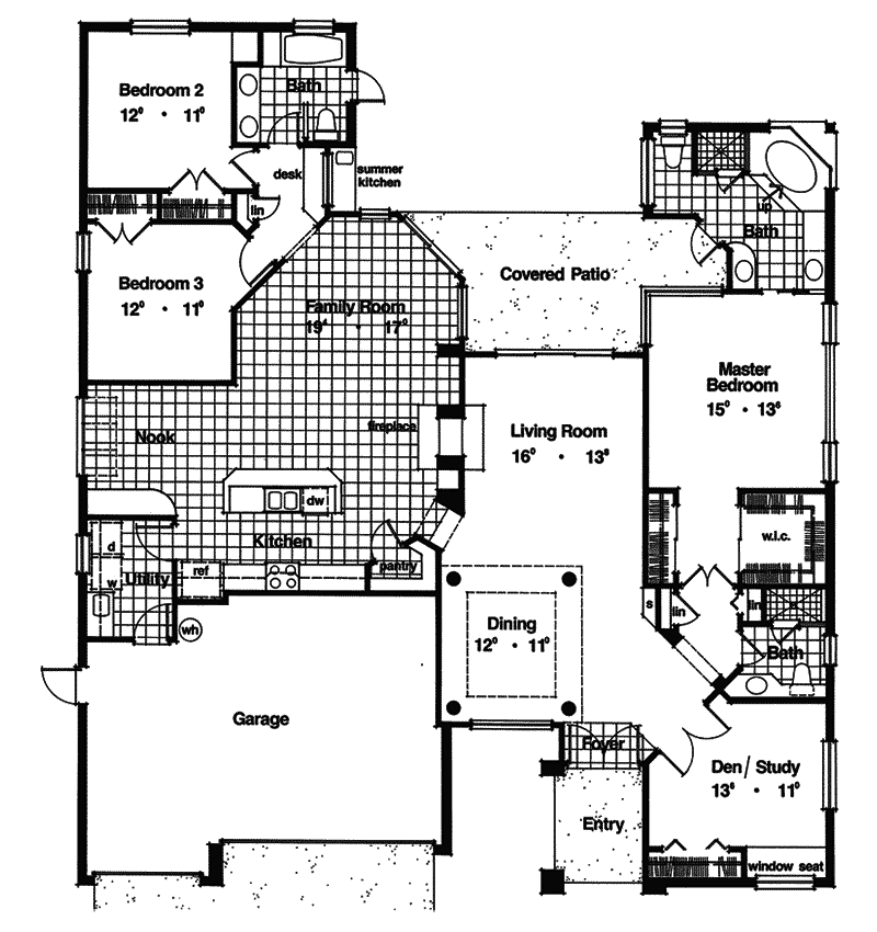 Marco Mesa Southwestern Home Plan 047D-0207 - Shop House Plans and More