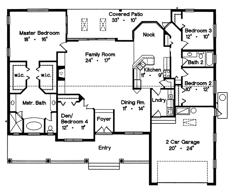 Sherman Pass Traditional Home Plan 047D-0209 - Shop House Plans and More