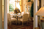 Traditional House Plan Dining Room Photo 01 - Charlotte Hollow Luxury Home 047D-0214 - Search House Plans and More