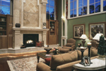 Traditional House Plan Family Room Photo 01 - Miranda Place Luxury Home 047D-0215 | House Plans and More