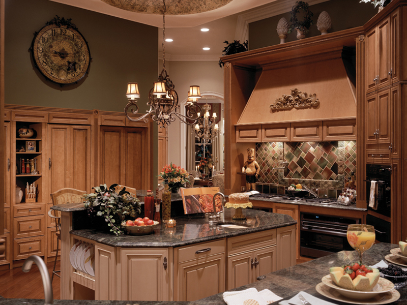 Traditional House Plan Kitchen Photo 01 - Miranda Place Luxury Home 047D-0215 | House Plans and More
