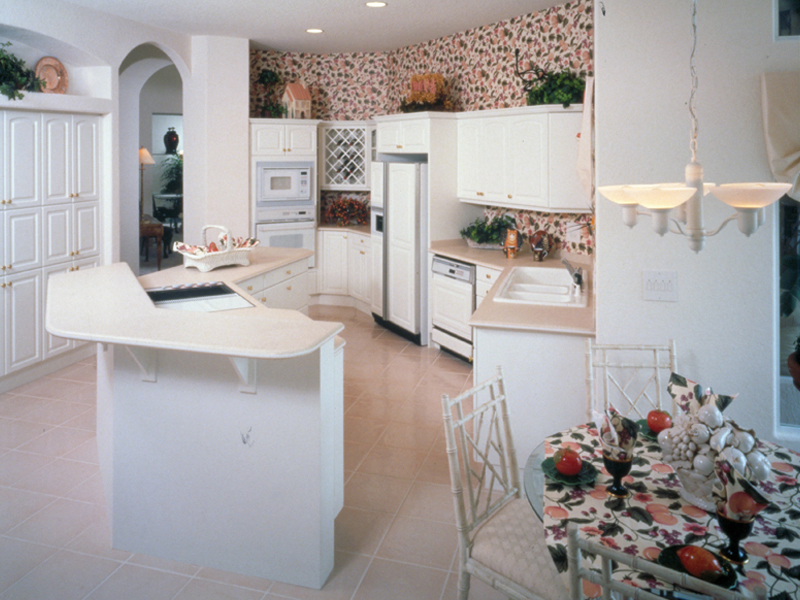 Southwestern House Plan Kitchen Photo 01 - Wynehaven Luxury Florida Home 048D-0004 - Shop House Plans and More