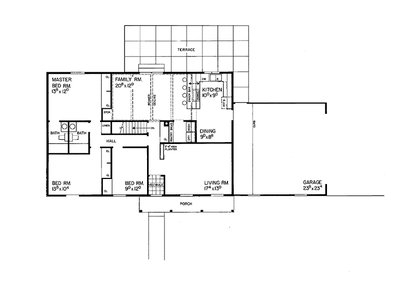 Bowling Green Efficient Home Plan 049D-0002 - Search House Plans and More