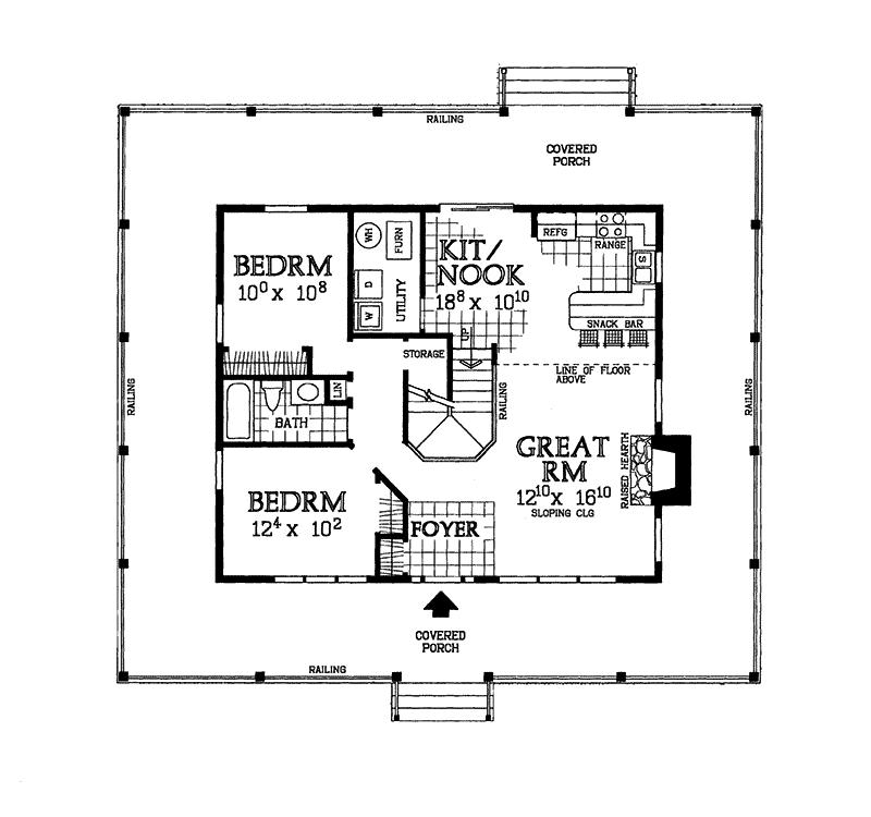 Hill Country Floor Plans Cane Hill  Country  Farmhouse Plan  049D 0010 House  Plans  