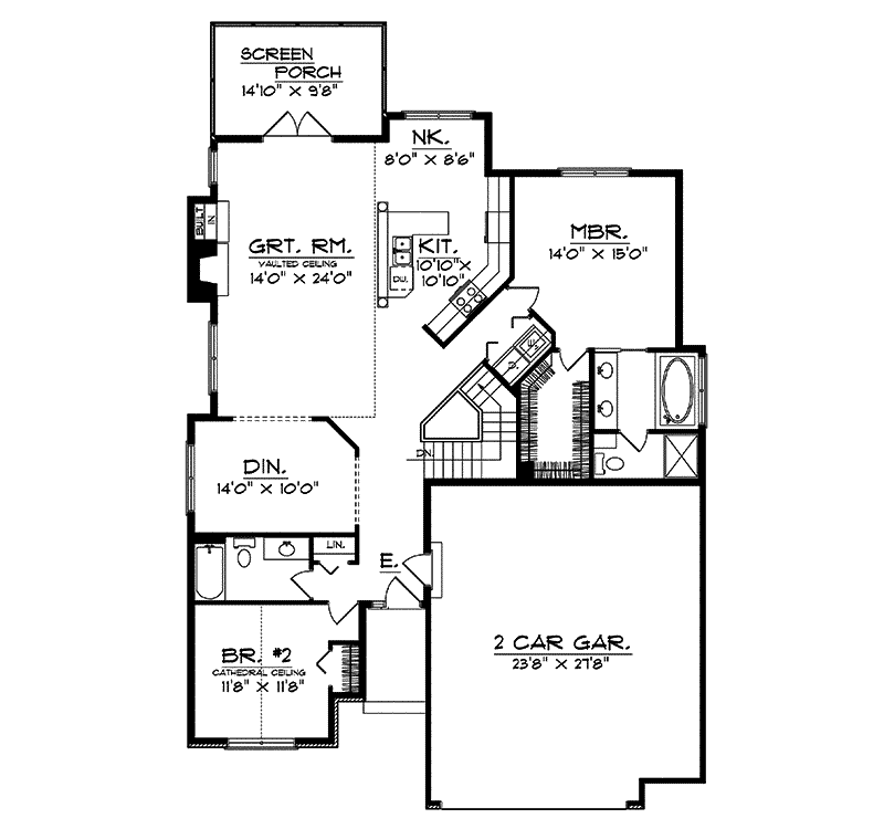 Sorrento Spring Cottage Home Plan 051D-0004 - Shop House Plans and More