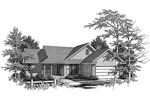 House Plan Front of Home 051D-0043