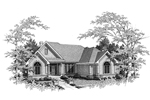 House Plan Front of Home 051D-0123