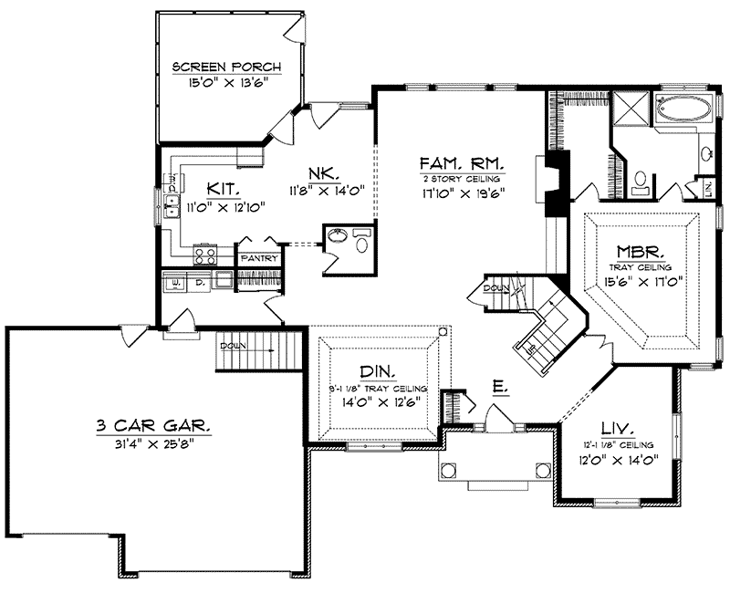 Fratelli Traditional Home Plan 051D-0138 | House Plans and More