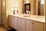 Tudor House Plan Master Bathroom Photo 01 - Parkridge European Home 051D-0188 - Shop House Plans and More