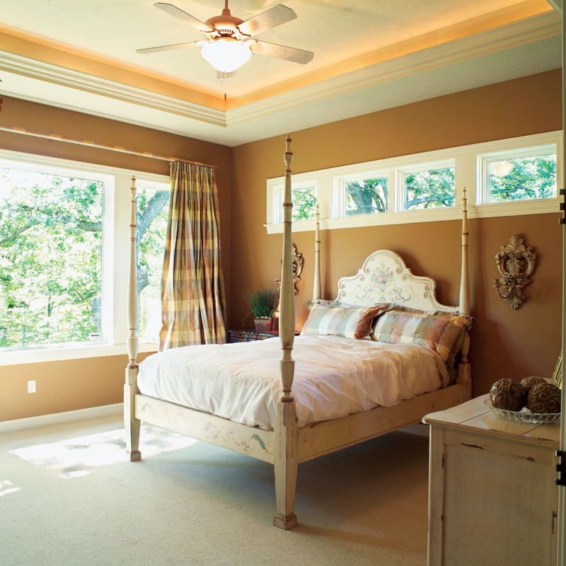 Tudor House Plan Master Bedroom Photo 01 - Parkridge European Home 051D-0188 - Shop House Plans and More