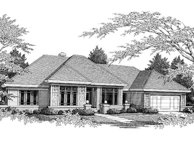 Alexis Creek Contemporary Home Plan 051D0210 Search House Plans and More