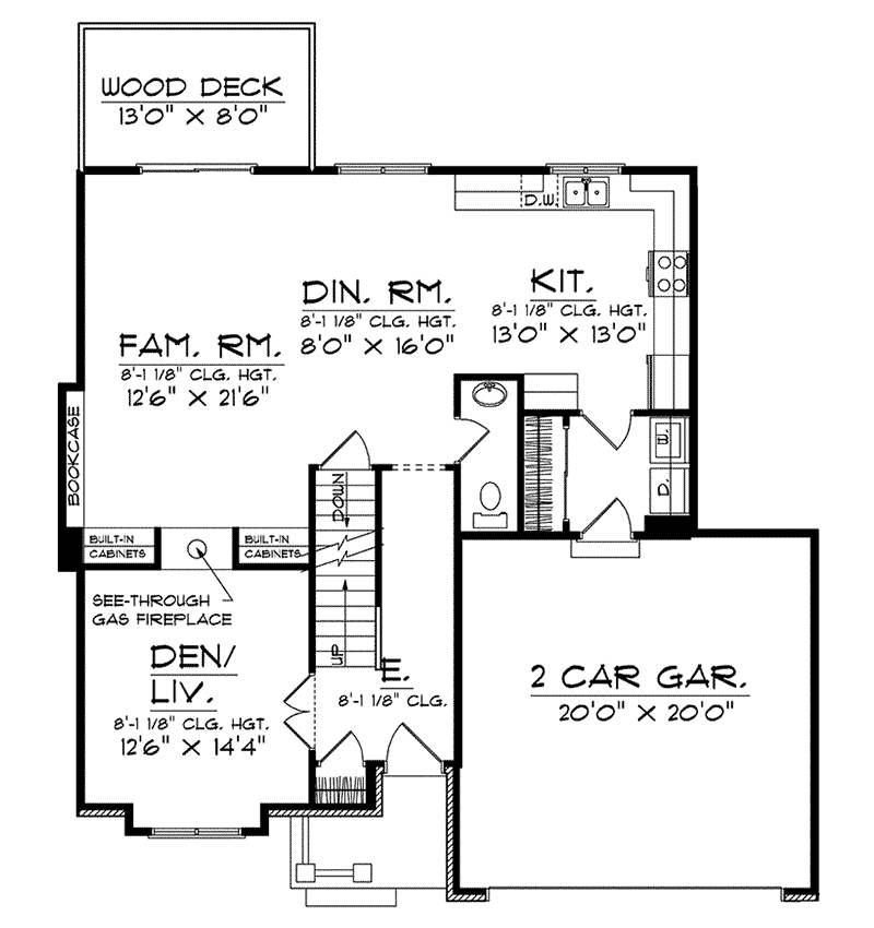 Evelyn Hill Traditional Home Plan 051D0235 House Plans