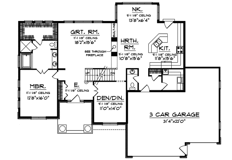 Cantina Craftsman Home Plan 051d-0314 - Search House Plans And More