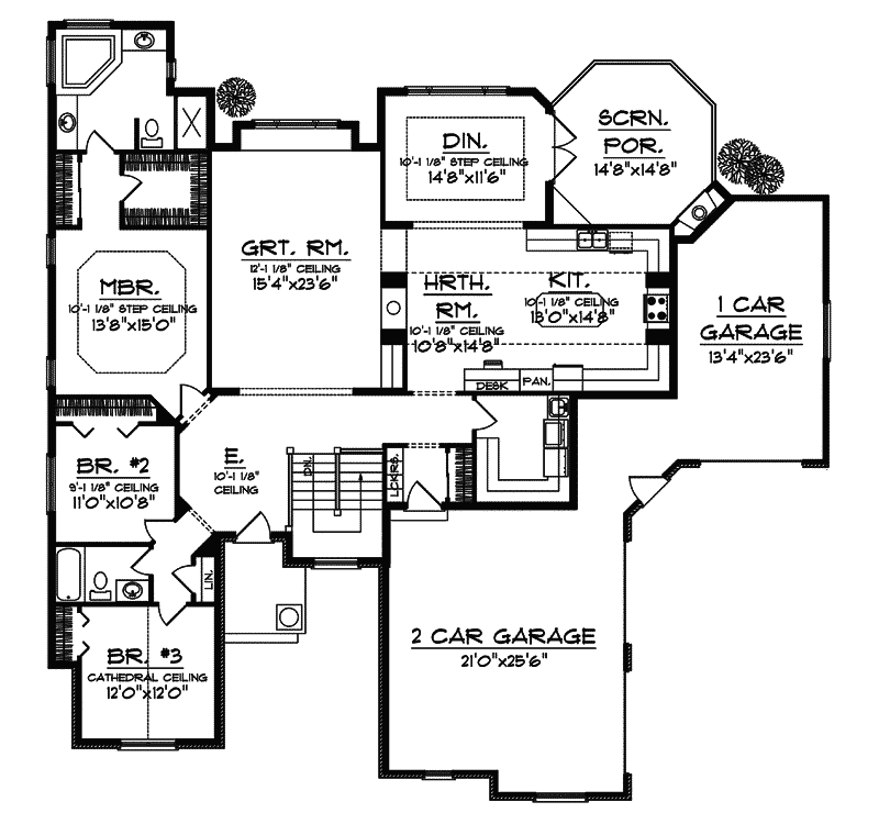 Ramblewood European Home Plan 051D-0464 - Shop House Plans and More