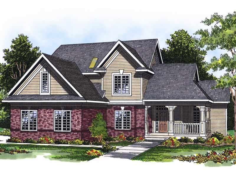 Willoughby Farm Country Home Plan 051D-0489 - Shop House Plans and More