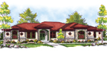 House Plan Front of Home 051D-0518