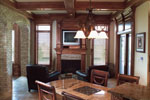 Sunbelt Home Plan Fireplace Photo 01 - Hamburg Hill Luxury Home 051D-0544 | House Plans and More