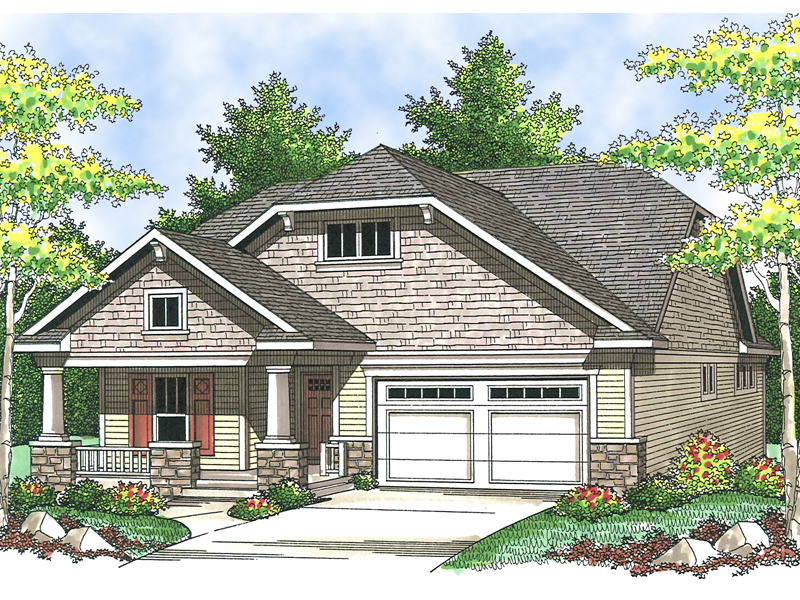 Cynthia Creek Craftsman Home Plan 051D-0547 - Search House Plans and More