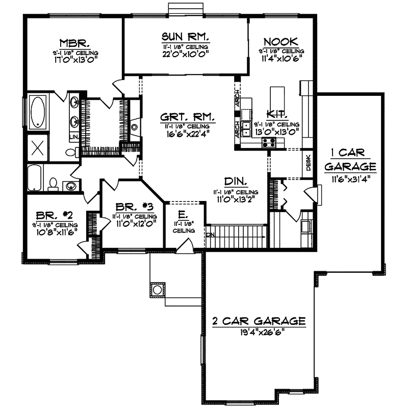 Moselle Peak Craftsman Home Plan 051D-0569 - Shop House Plans and More