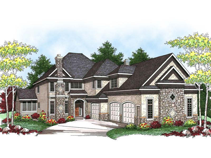 Caesar European Home Plan 051d 0585 Search House Plans And More